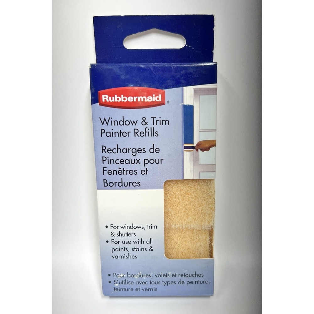Rubbermaid Window & Trim Painter Refills‎ New Replacement Pads Painting Tool